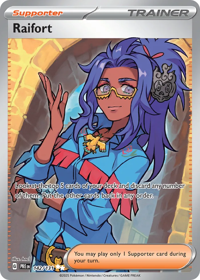 Raifort #142 Prismatic Evolutions Pokemon card