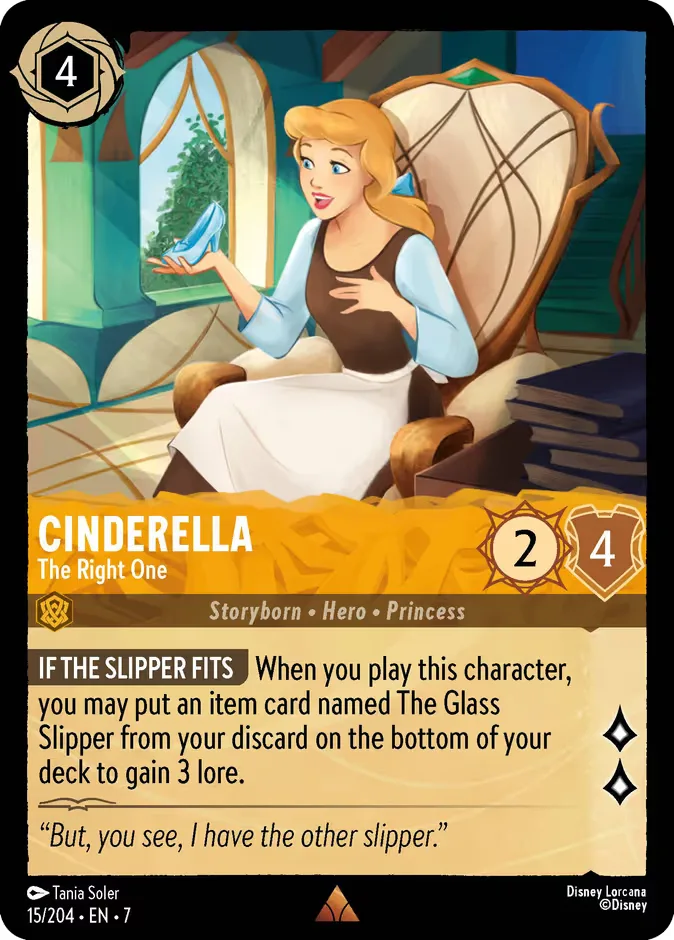 Cinderella #15 Archazia's Island Disney Lorcana card