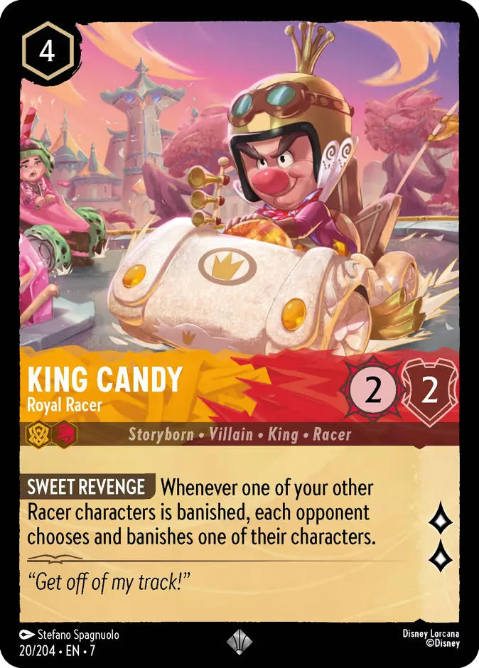 King Candy #20 Archazia's Island Disney Lorcana card