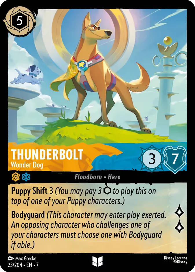 Thunderbolt #23 Archazia's Island Disney Lorcana card