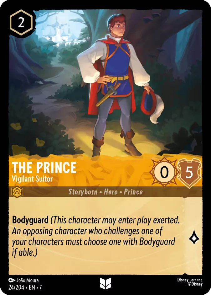 The Prince #24 Archazia's Island Disney Lorcana card