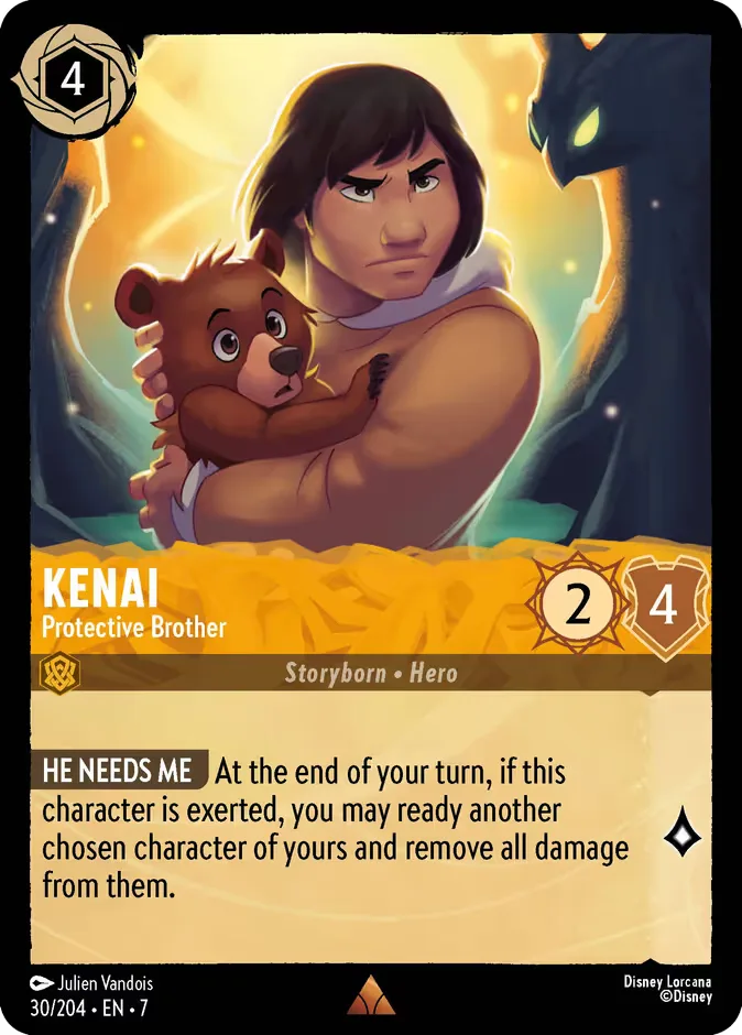 Kenai #30 Archazia's Island Disney Lorcana card
