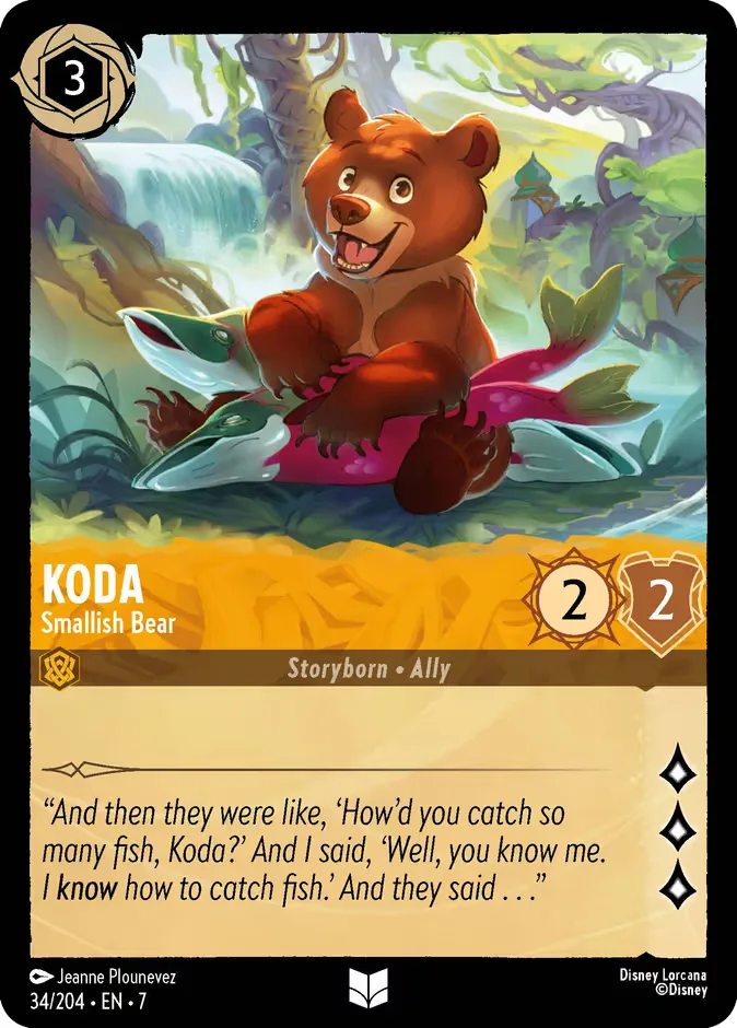 Koda #34 Archazia's Island Disney Lorcana card