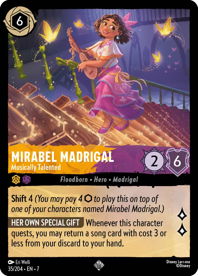 Mirabel Madrigal #35 Archazia's Island Disney Lorcana card