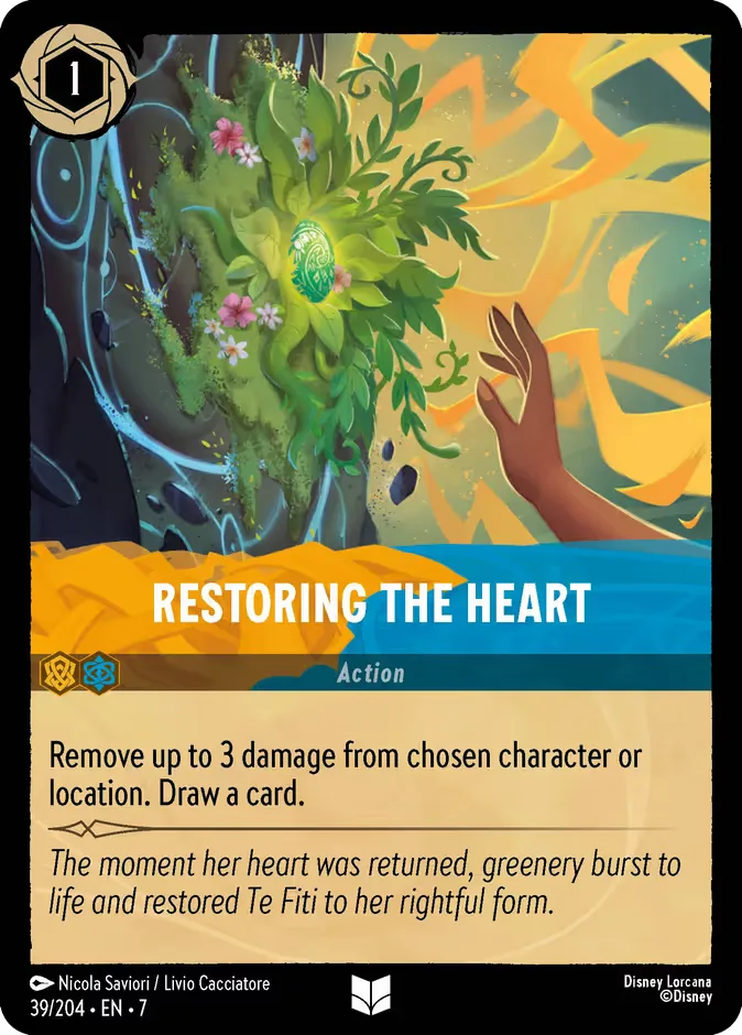 Restoring the Heart #39 Archazia's Island Disney Lorcana card