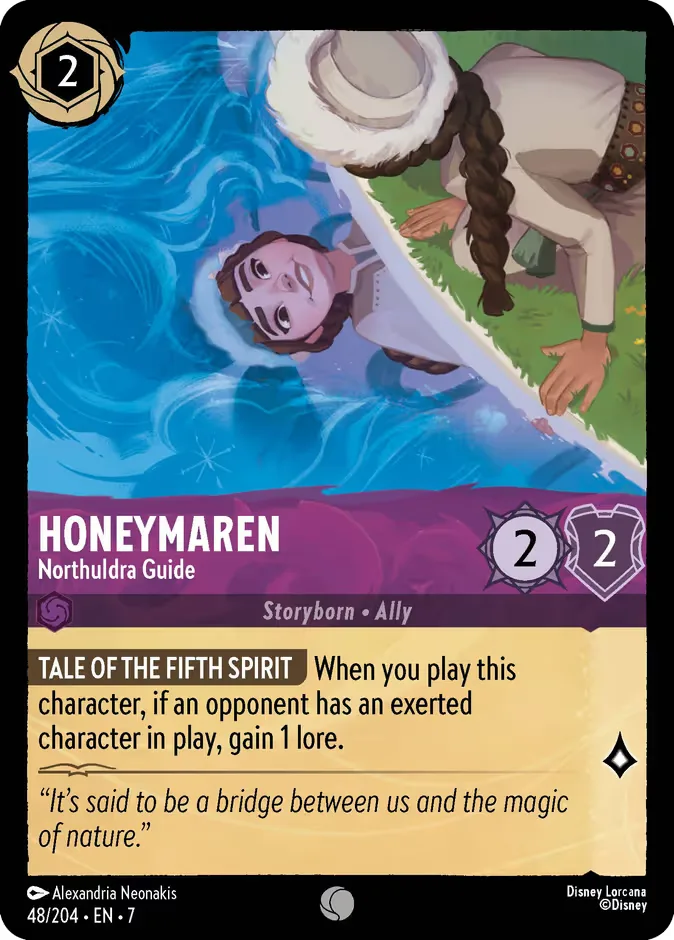 Honeymaren #48 Archazia's Island Disney Lorcana card