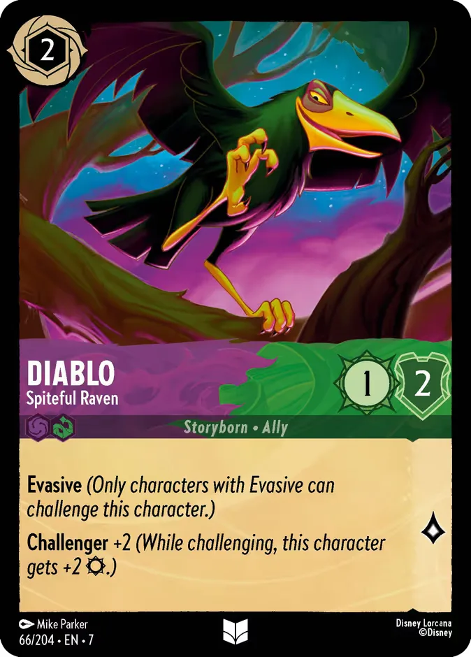 Diablo #66 Archazia's Island Disney Lorcana card