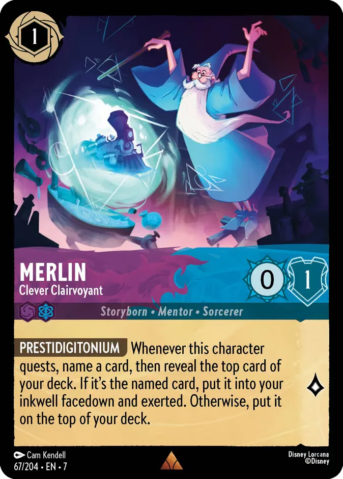 Merlin #67 Archazia's Island Disney Lorcana card