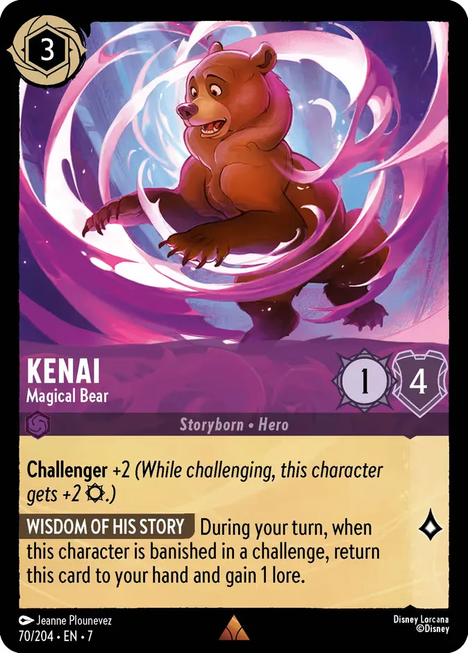Kenai #70 Archazia's Island Disney Lorcana card