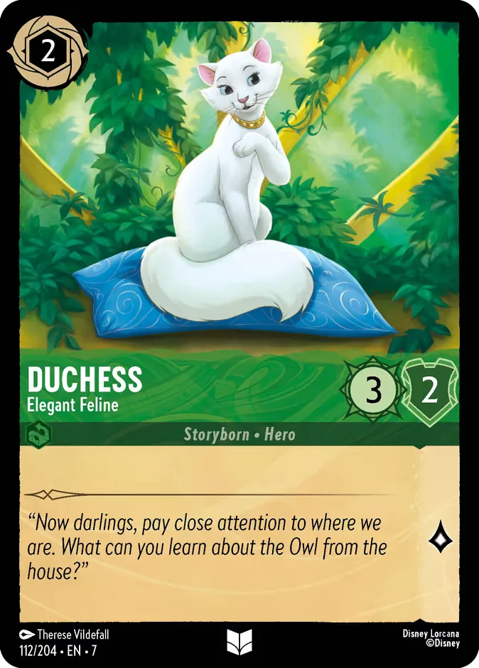 Duchess #112 Archazia's Island Disney Lorcana card
