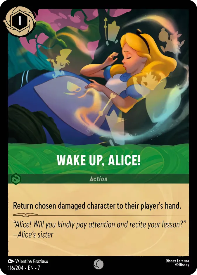 Wake Up, Alice! #116 Archazia's Island Disney Lorcana card