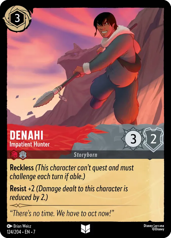 Denahi #124 Archazia's Island Disney Lorcana card