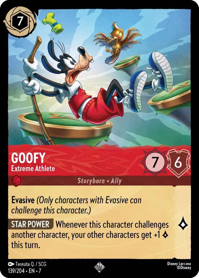 Goofy #139 Archazia's Island Disney Lorcana card