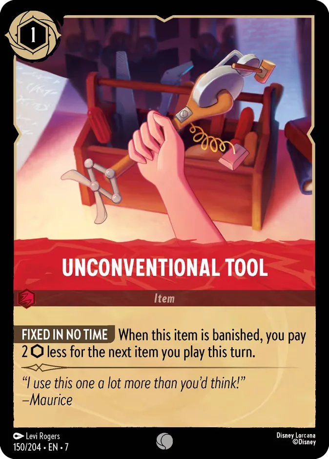 Unconventional Tool #150 Archazia's Island Disney Lorcana card