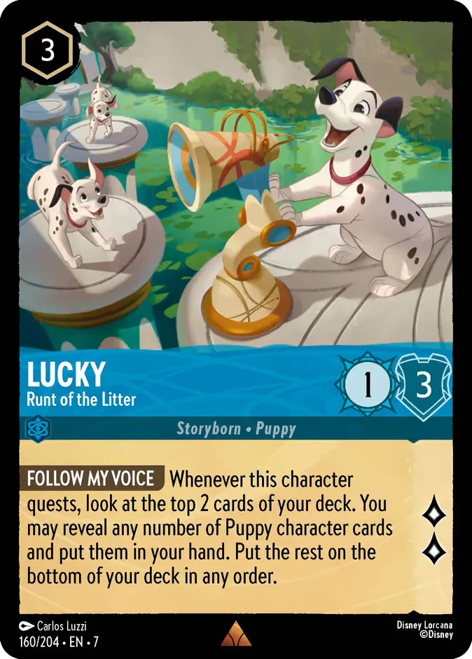 Lucky #160 Archazia's Island Disney Lorcana card