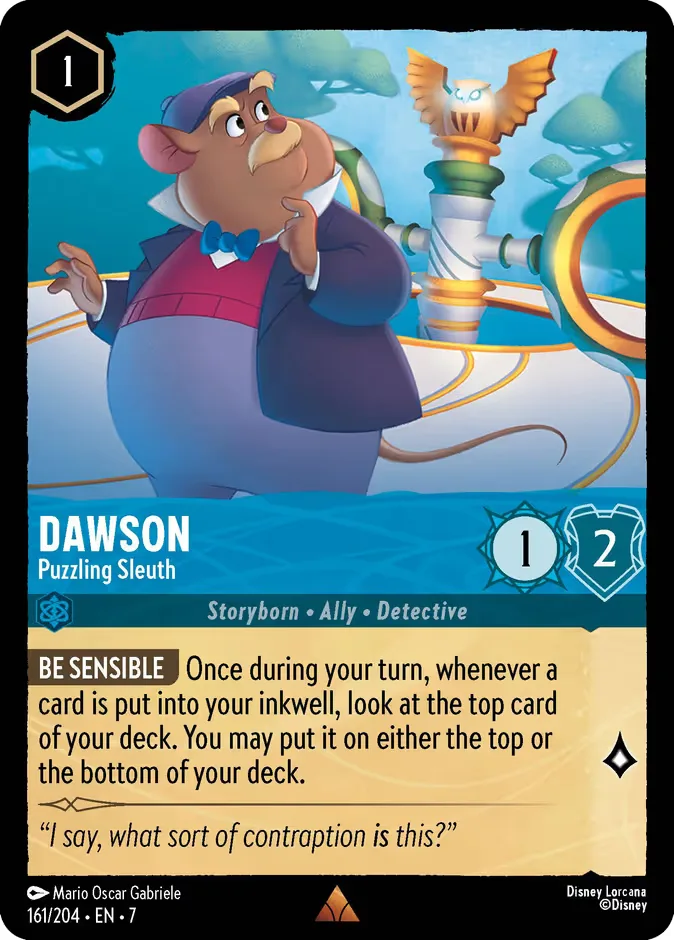 Dawson #161 Archazia's Island Disney Lorcana card
