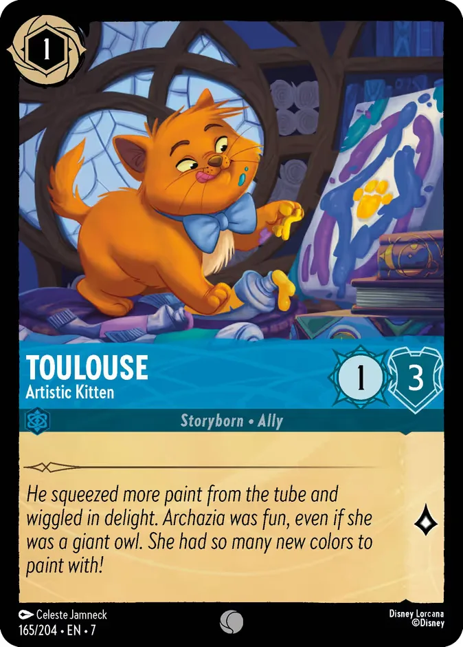 Toulouse #165 Archazia's Island Disney Lorcana card