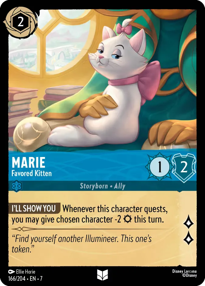 Marie #166 Archazia's Island Disney Lorcana card