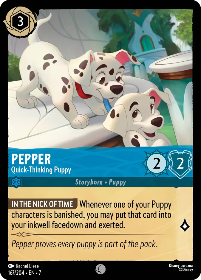 Pepper #167 Archazia's Island Disney Lorcana card