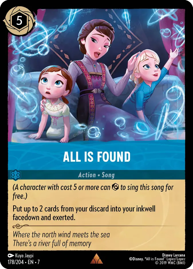 All Is Found #178 Archazia's Island Disney Lorcana card
