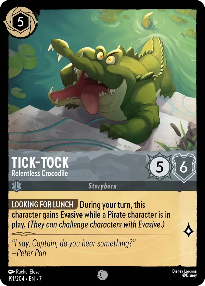 Tick-Tock #191 Archazia's Island Disney Lorcana card