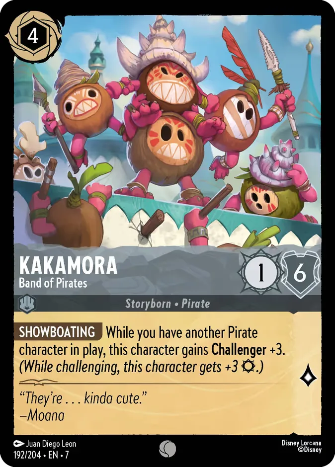 Kakamora #192 Archazia's Island Disney Lorcana card