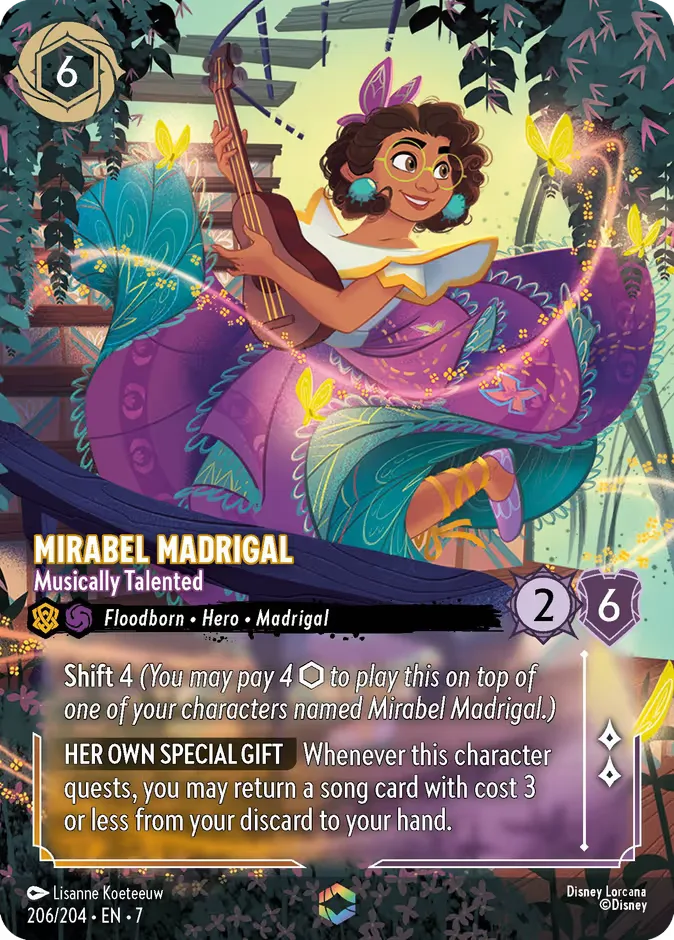 Mirabel Madrigal #206 Archazia's Island Disney Lorcana card