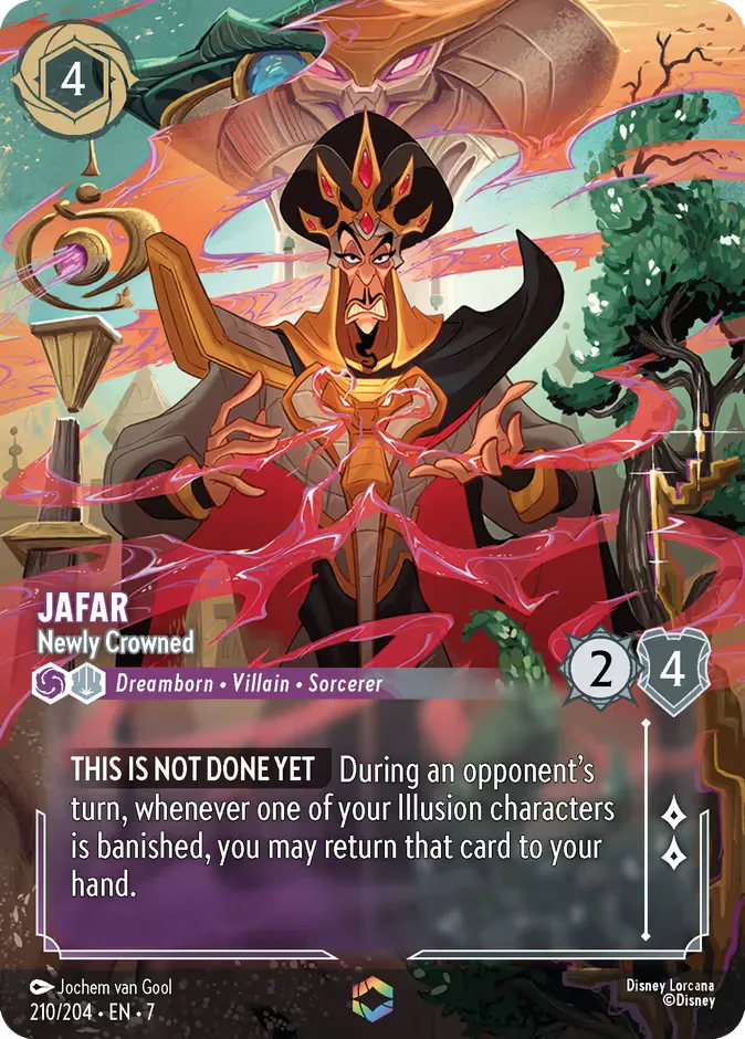 Jafar #210 Archazia's Island Disney Lorcana card