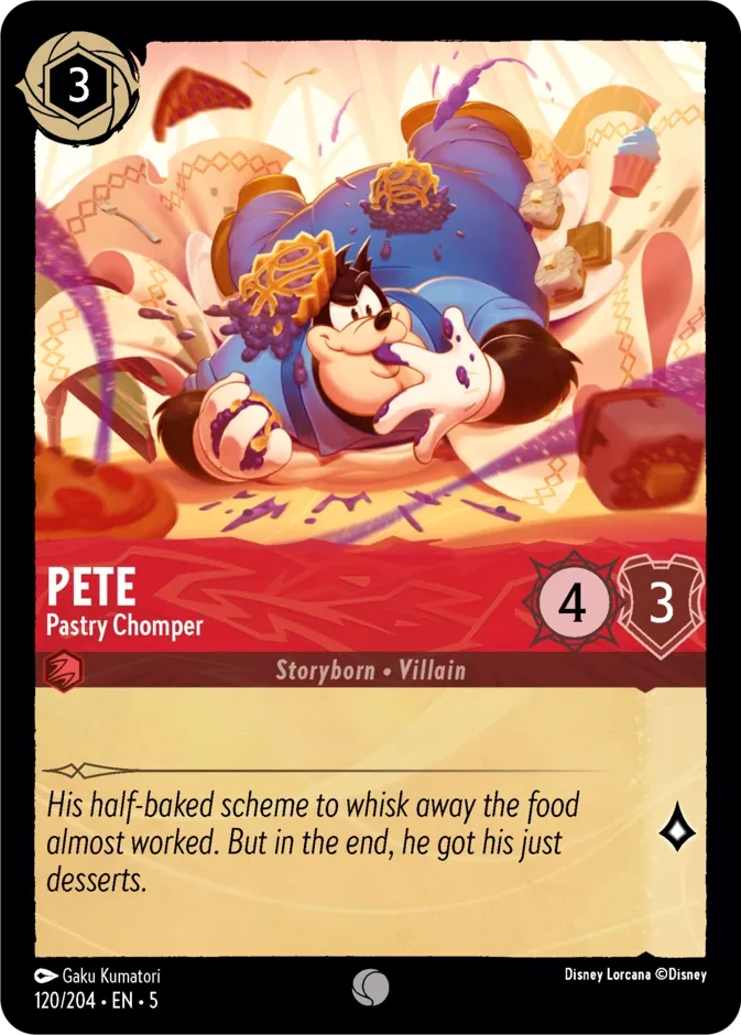 Pete #120 Shimmering Skies Disney Lorcana card