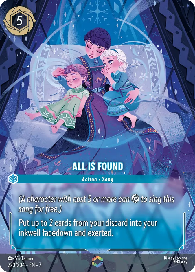 All Is Found #220 Archazia's Island Disney Lorcana card