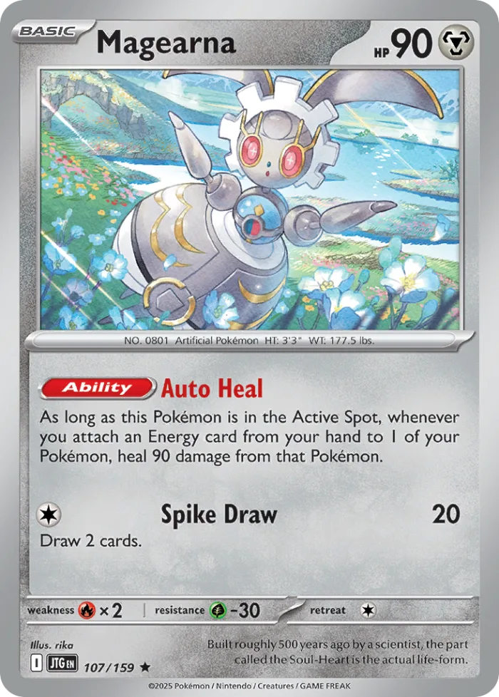 Magearna #107 Journey Together Pokemon card