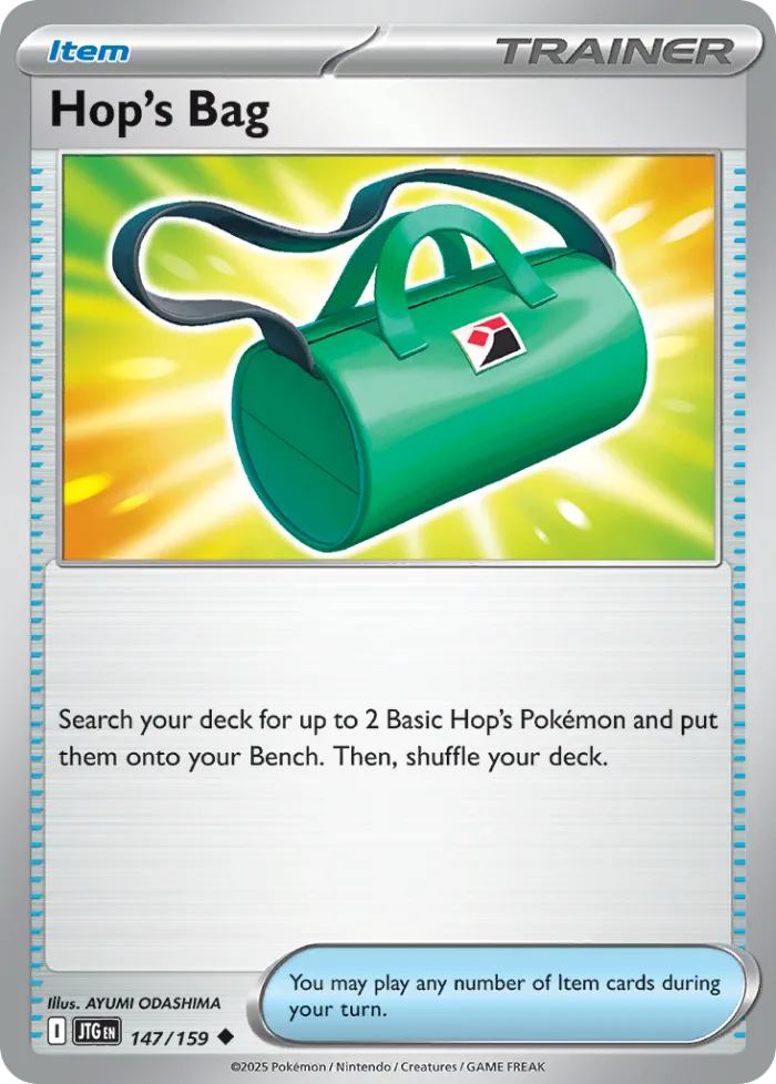 Hop's Bag #147 Journey Together Pokemon card