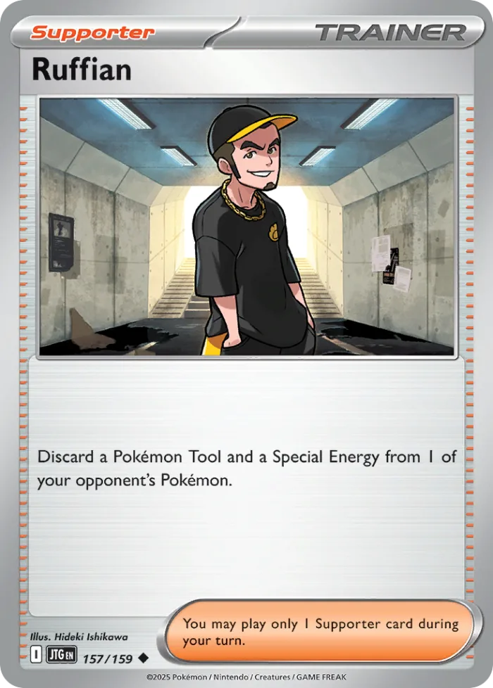 Ruffian #157 Journey Together Pokemon card