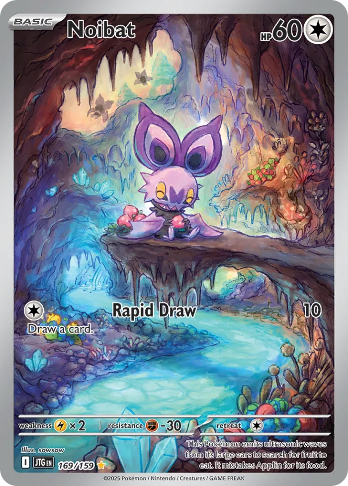 Noibat #169 Journey Together Pokemon card