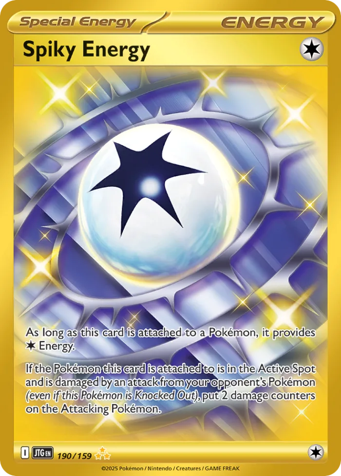 Spiky Energy #190 Journey Together Pokemon card