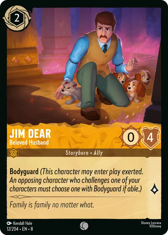 Jim Dear #12 Reign of Jafar Disney Lorcana card