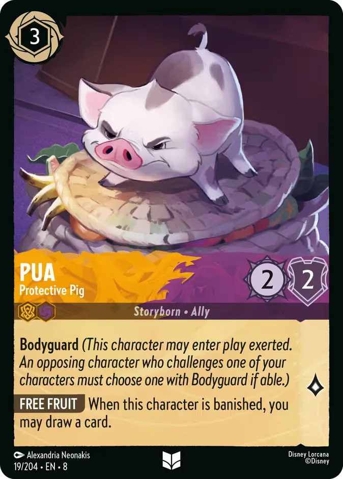 Pua #19 Reign of Jafar Disney Lorcana card