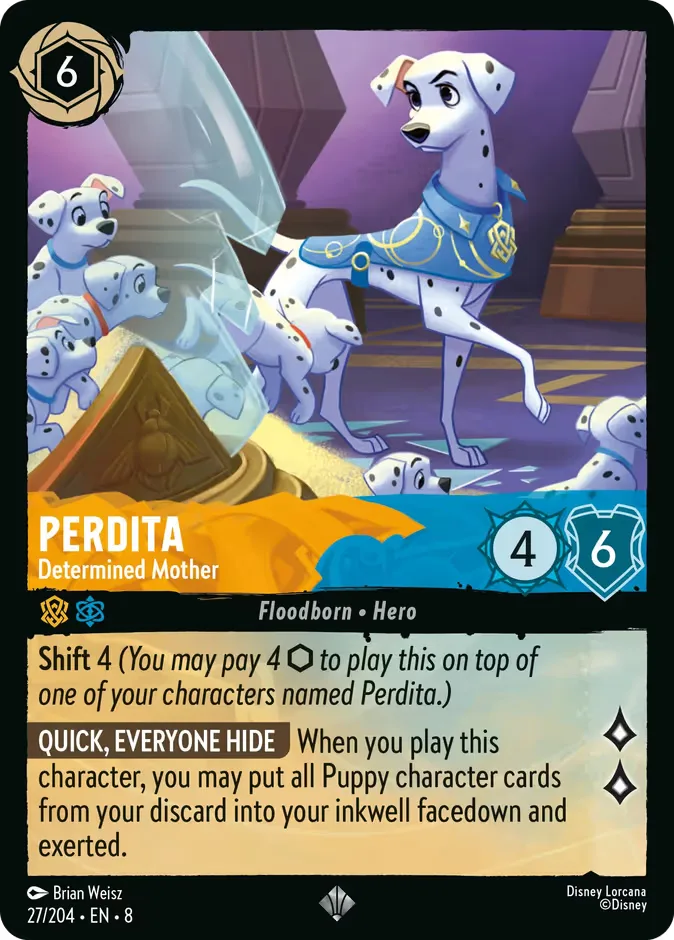 Perdita #27 Reign of Jafar Disney Lorcana card