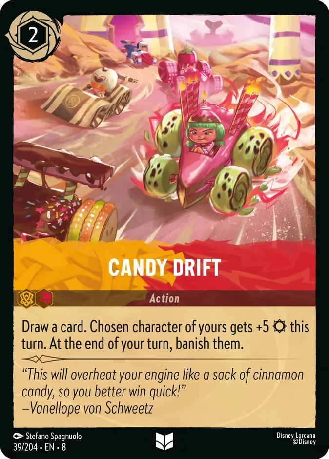 Candy Drift #39 Reign of Jafar Disney Lorcana card