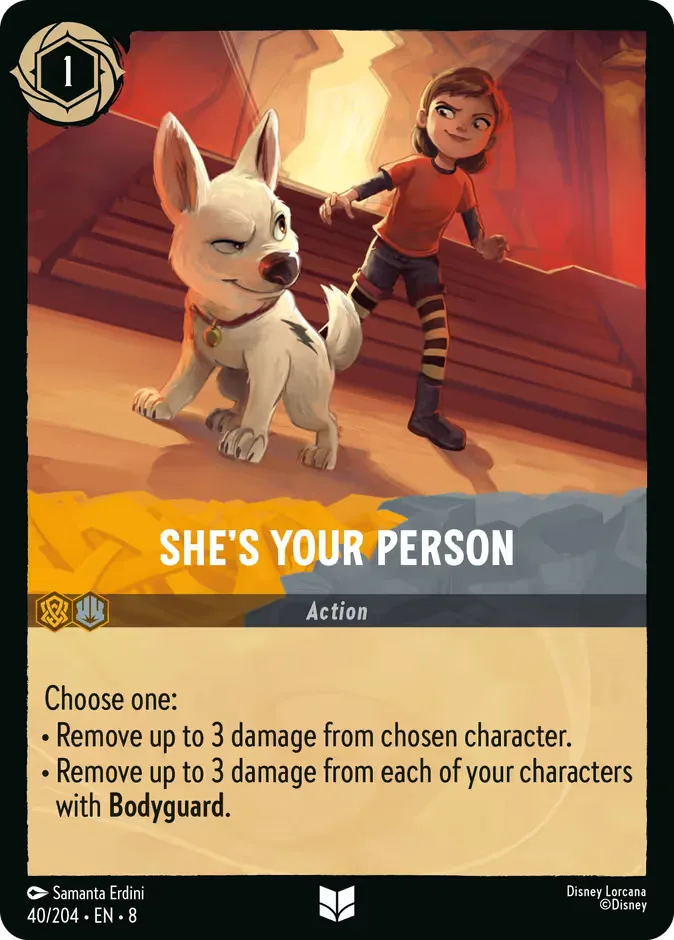 She's Your Person #40 Reign of Jafar Disney Lorcana card