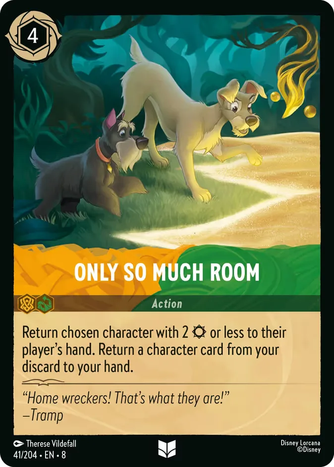 Only So Much Room #41 Reign of Jafar Disney Lorcana card