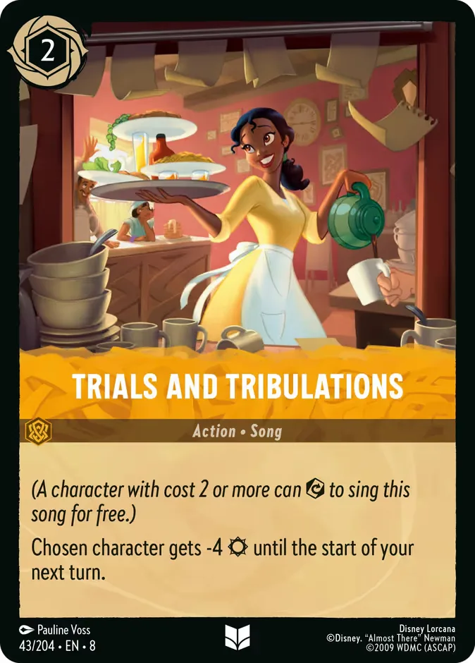 Trials and Tribulations #43 Reign of Jafar Disney Lorcana card
