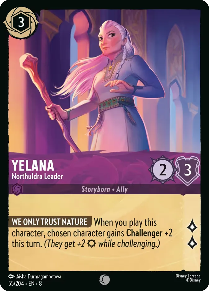 Yelana #55 Reign of Jafar Disney Lorcana card