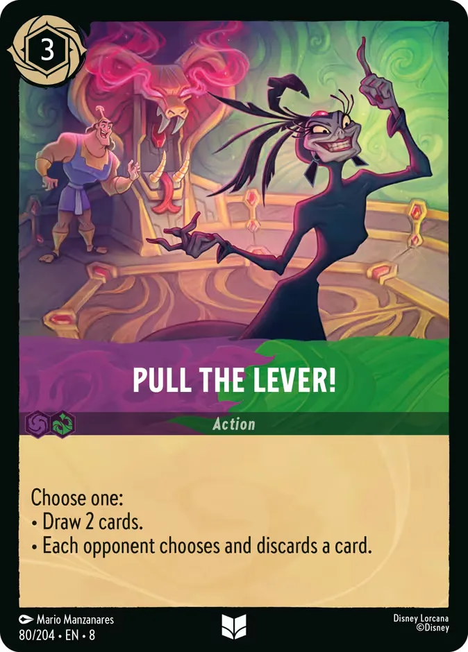 Pull the Lever! #80 Reign of Jafar Disney Lorcana card
