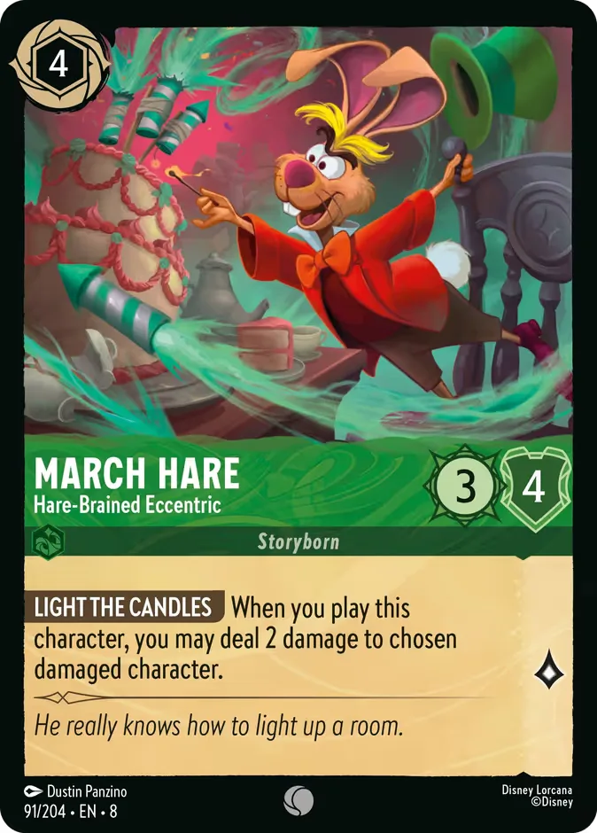 March Hare #91 Reign of Jafar Disney Lorcana card