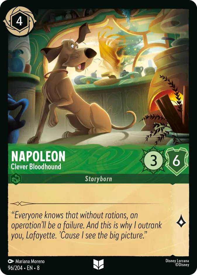 Napoleon #96 Reign of Jafar Disney Lorcana card