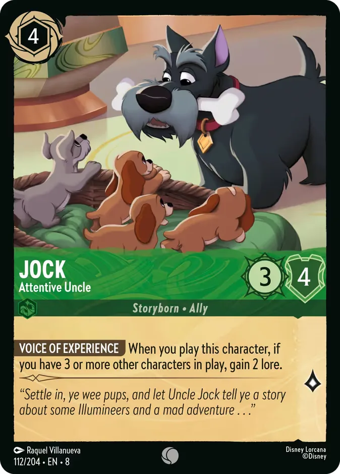 Jock #112 Reign of Jafar Disney Lorcana card