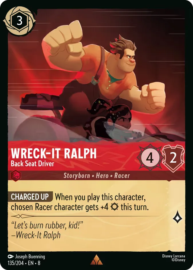 Wreck-It Ralph #135 Reign of Jafar Disney Lorcana card