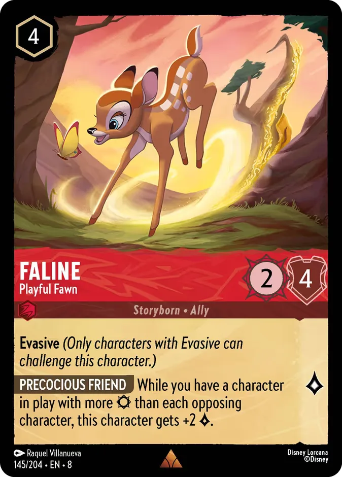 Faline #145 Reign of Jafar Disney Lorcana card