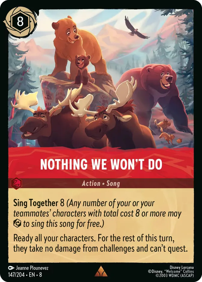 Nothing We Won't Do #147 Reign of Jafar Disney Lorcana card